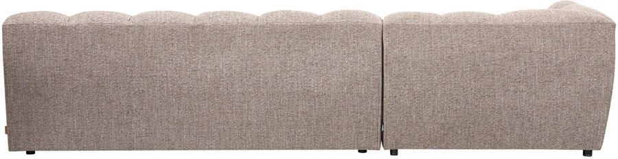 WOOOD Allure Chaise Longue Bank Polyester Bruin Melange-79x324x165 - Foto 5