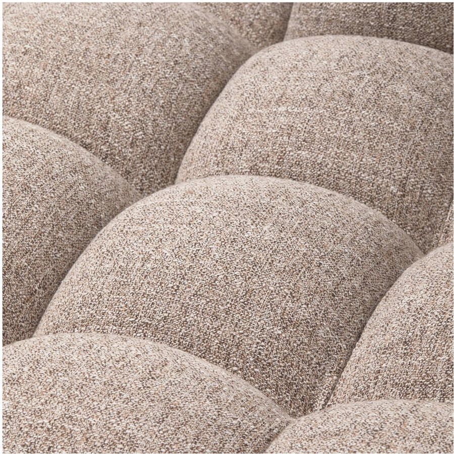 Woood Allure Chaise Longue Bank Polyester Bruin Melange-79x324x165