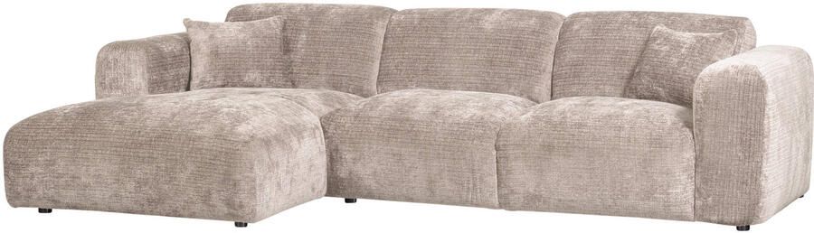 WOOOD Cloud Chaise Longue Bank Links Chenille Naturel 80x280x165 - Foto 3