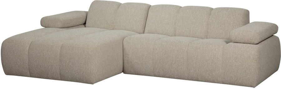 WOOOD Mojo Chaise Longue Bank Links Bouclé Beige Melange - Foto 2