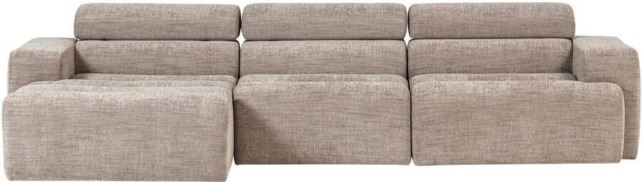 WOOOD Novi Chaise Longue Bank Links Polyester Naturel Melange - Foto 4