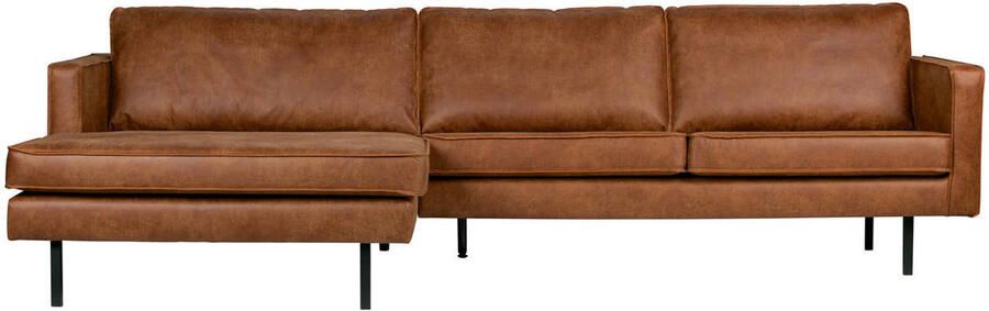 BePureHome Rodeo Chaise Longue Links Recycle Leer Cognac 85x300x86 - Foto 5