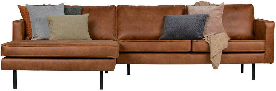 BePureHome Rodeo Chaise Longue Links Recycle Leer Cognac 85x300x86 - Foto 4