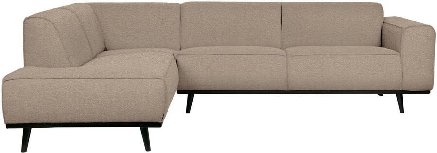 BePureHome Statement Hoekbank Links Boucle Beige 77x274x210 - Foto 2