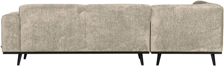 WOOOD Statement Hoekbank Links Velvet Beige Wheatfield
