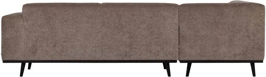 BePureHome Statement Hoekbank Links Rib Taupe 77x274x210 - Foto 3