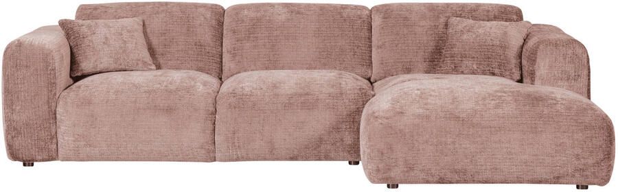 WOOOD Cloud Chaise Longue Bank Rechts Chenille Taupe 80x280x165 - Foto 2