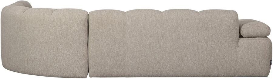 WOOOD Mojo Hoekbank Rechts Bouclé Beige Melange 74x310x230 - Foto 3