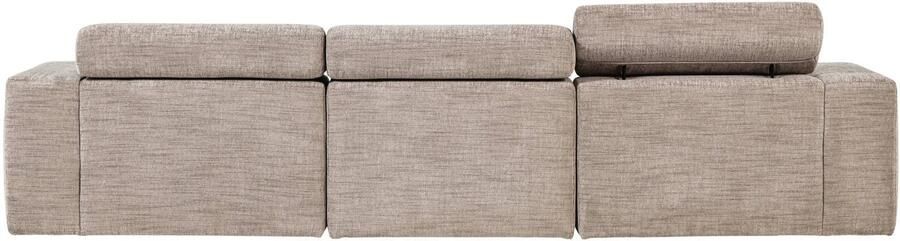 WOOOD Novi Chaise Longue Bank Rechts Polyester Naturel - Foto 2
