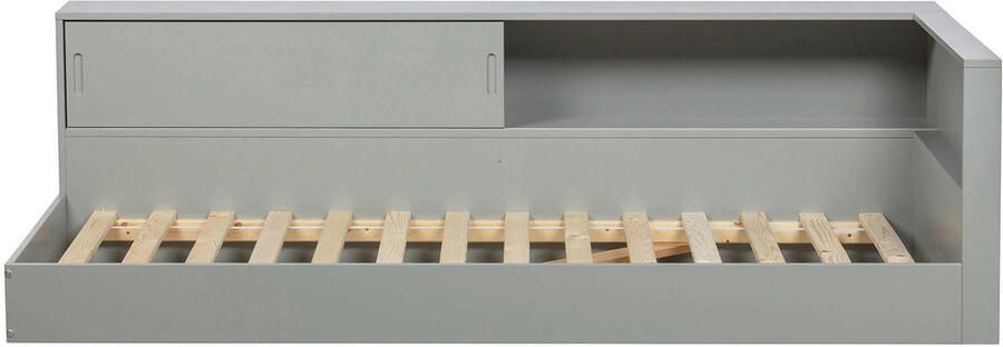 WOOOD Connect Hoekbed Grenen Betongrijs 60x213x118 - Foto 4