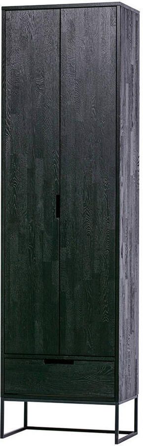 WOOOD Exclusive Silas Hoge Kast Essen Blacknight 210x60x36 - Foto 8