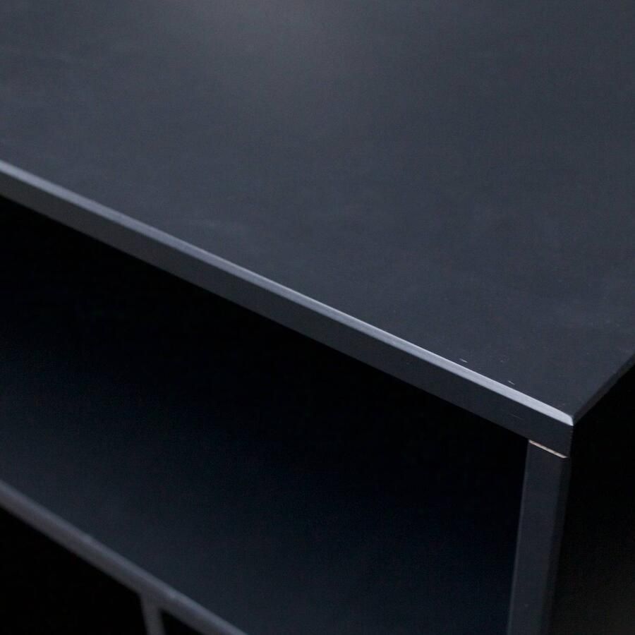 WOOOD Exclusive James Kastje Grenen Zwart Noten 83x60x44 - Foto 2