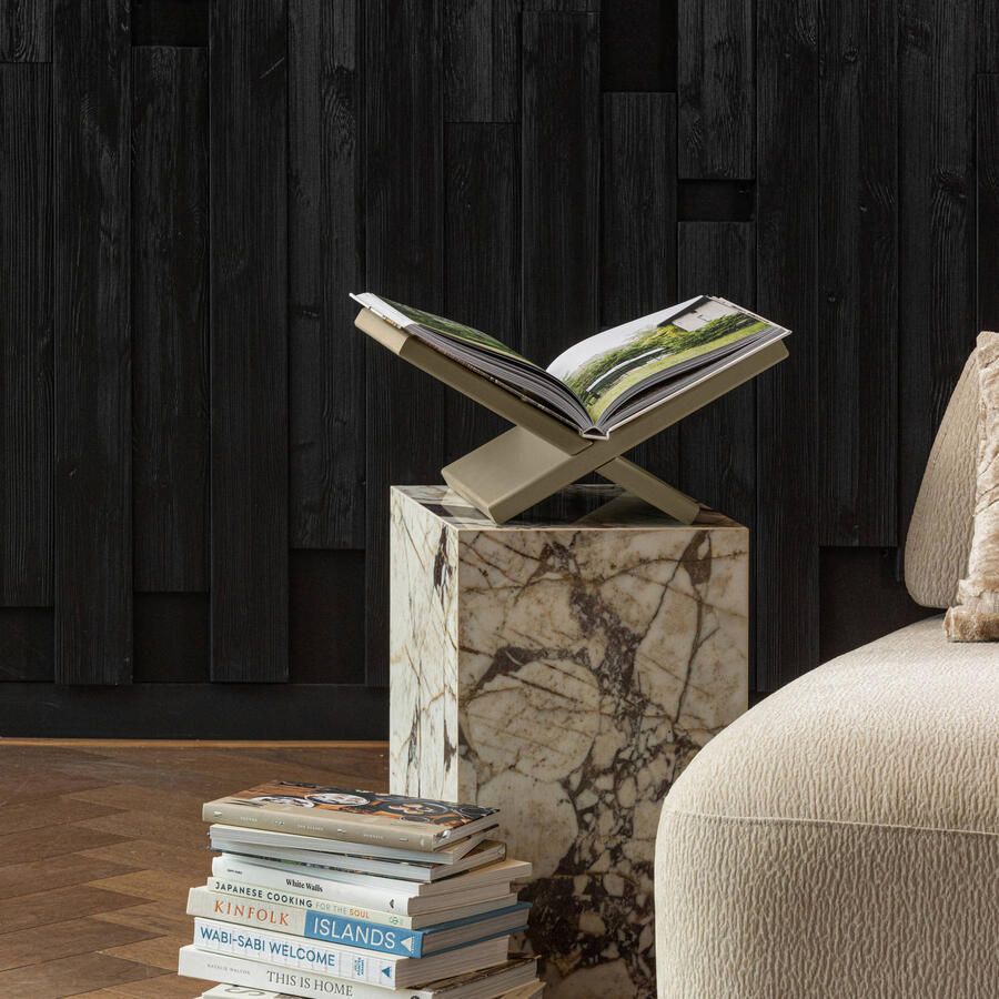 Woood Jet Boekenstandaard Grenen Mud 19x40x26