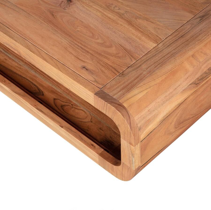 WOOOD Basiclabel Kin Salontafel Hout Naturel 32x120x60