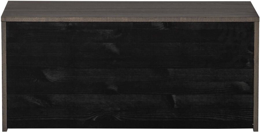 WOOOD Kistbank New Gravure bunkbank met grafische reliëfdeuren op wielen breedte 88 cm - Foto 3