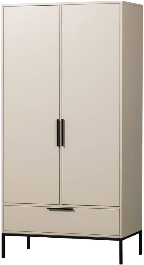 WOOOD 2-deurs kast Adam Grenen (fsc) Dust 200x100x53 cm - Foto 3