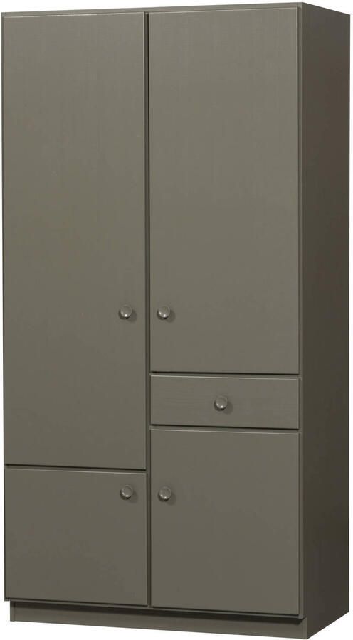 WOOOD Alfie Kledingkast Smal 107 cm Grenen (fsc) Forest - Foto 3