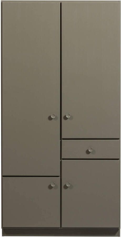 WOOOD Alfie Kledingkast Smal 107 cm Grenen (fsc) Forest - Foto 2