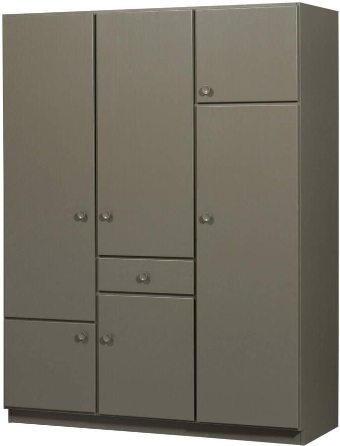 WOOOD kledingkast breed 160 cm Alfie Grenen (fsc) Forest - Foto 3