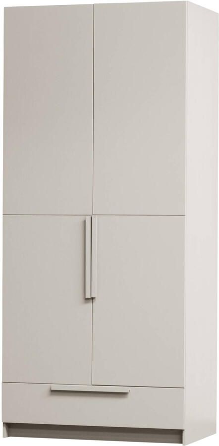 WOOOD Kledingkast Pure met kledingstang grenenhout hoogte 215 cm - Foto 5