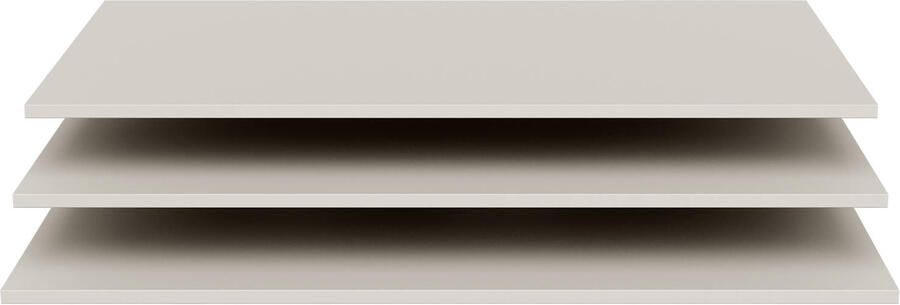 WOOOD Pure Legplankenset tbv Gardarobekast MDF Dust 76x53x92 - Foto 4