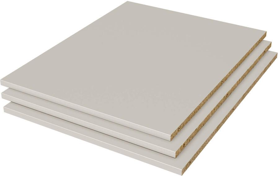 WOOOD Pure Legplankenset tbv Gardarobekast MDF Dust 76x53x92 - Foto 2
