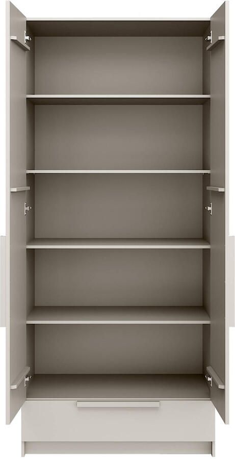 WOOOD Pure Legplankenset tbv Gardarobekast MDF Dust 76x53x92 - Foto 3