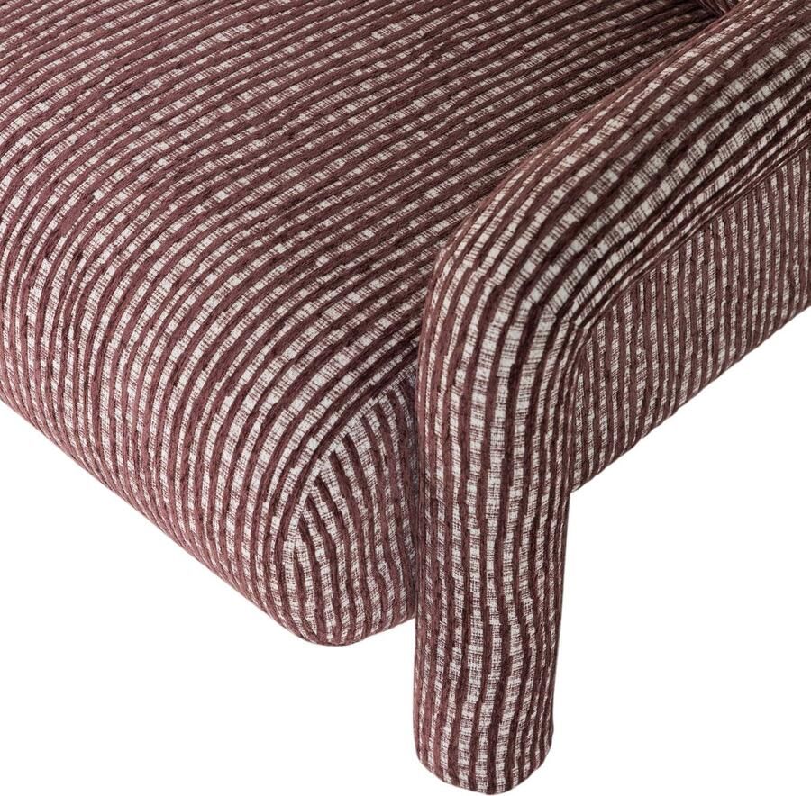 WOOOD Lenny Fauteuil Dessin Bordeauxrood 65x76x82 cm - Foto 3