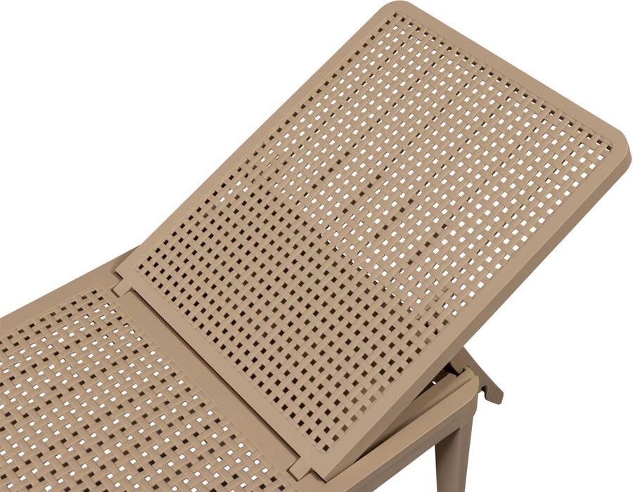 Woood Jinte Ligbed Tuin Kunststof Zand 29x55x191