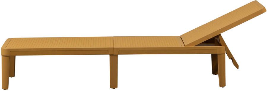 Woood Jinte Ligbed Tuin Kunststof Geel 29x55x191 - Foto 2