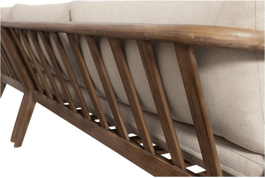 Woood Biam Loungeset Acacia Hout Naturel 67x227x227 - Foto 2
