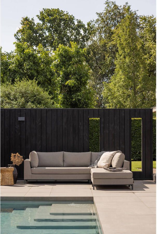 Exotan WOOOD Sicilië Loungeset All Weather Rechts Taupe - Foto 4