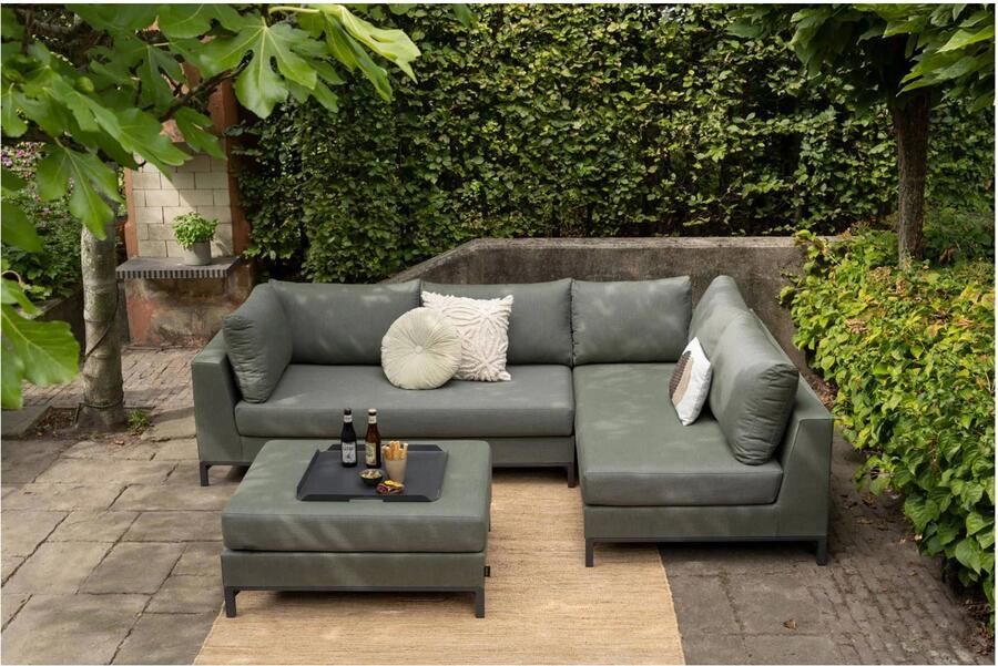 Exotan Capri Loungeset Buiten Aluminium Groen 60x246x262 - Foto 2