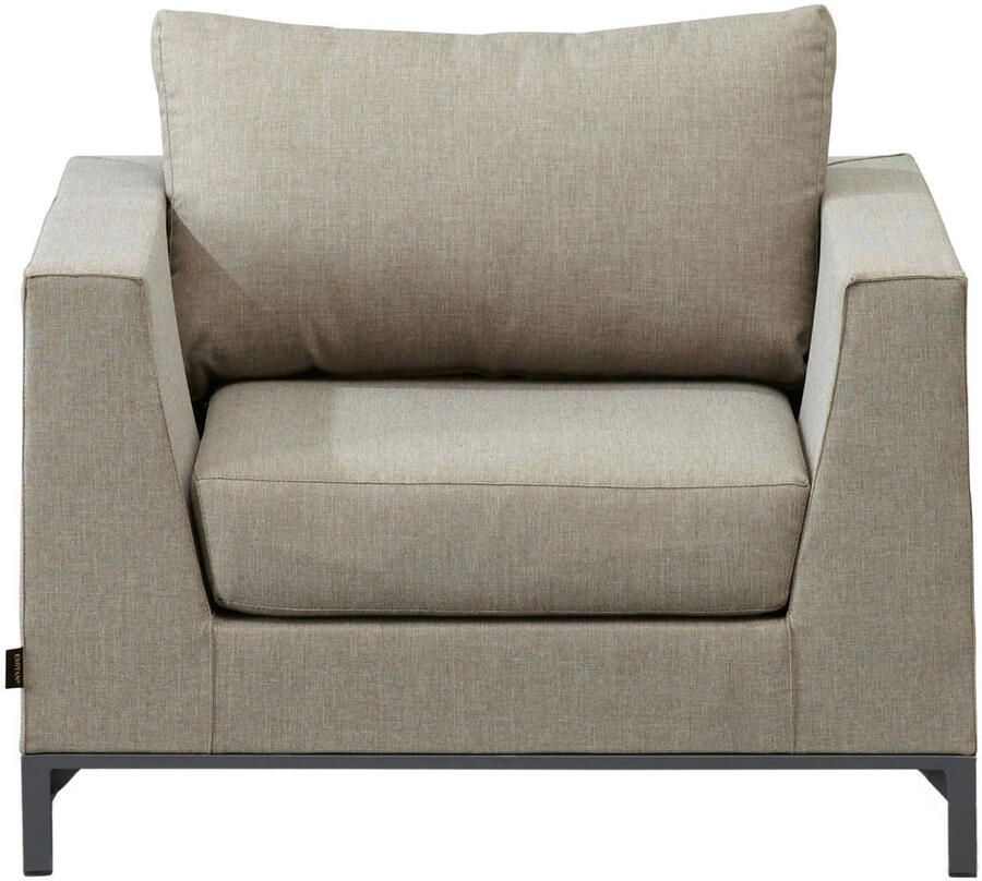 Woood Sicilië Loungestoel All Weather Taupe 100x88x60