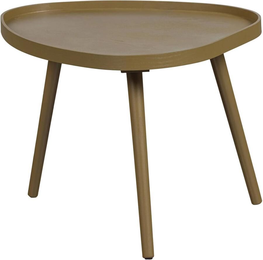 WOOOD Mae Bijzettafel Grenenhout MDF Sepia Bruin 40x61x50 cm
