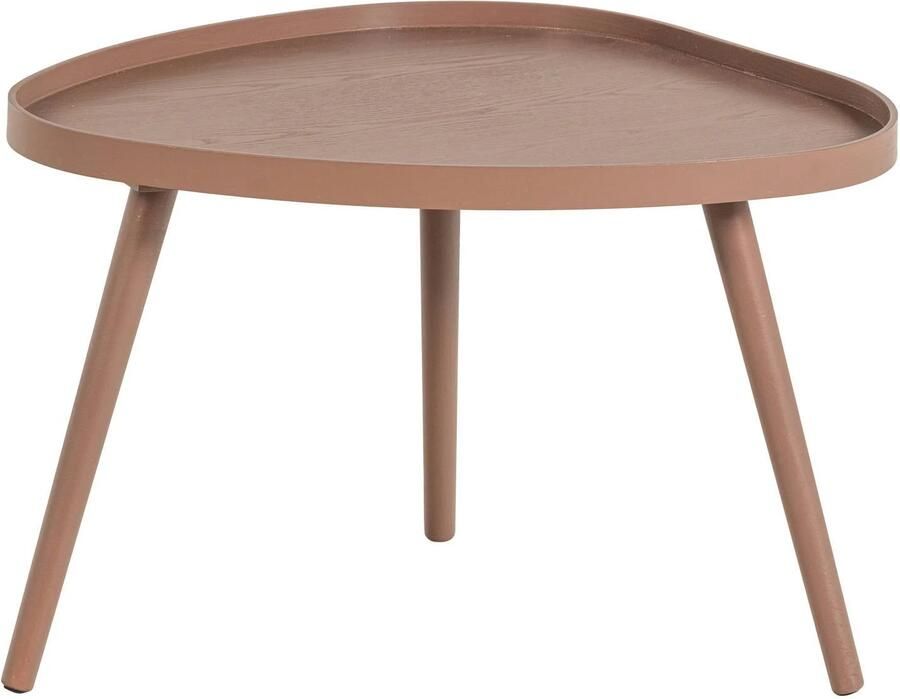 WOOOD Mae Bijzettafel Organisch Hout Oudroze 40x61x50 - Foto 3