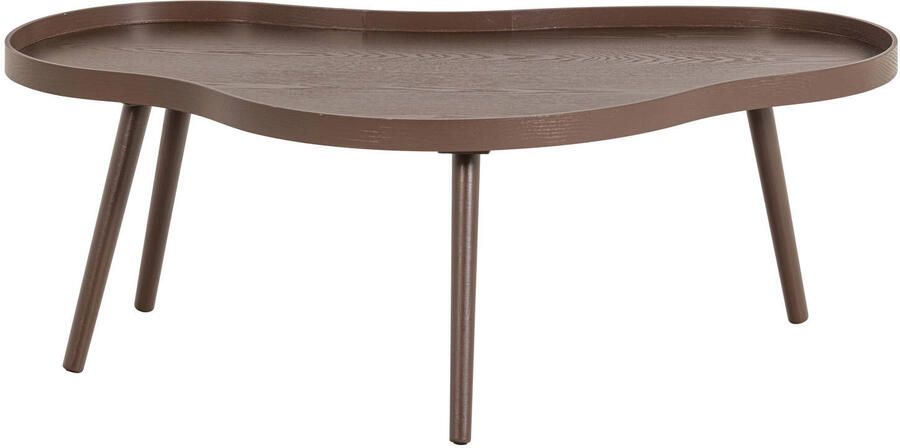 WOOOD Mae houten bijzettafel bruin - Foto 3