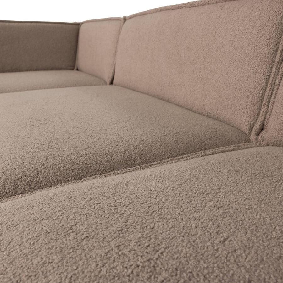 WOOOD Manu Chaise Longue Bank Grove Chenille Naturel 73x286x160 - Foto 2