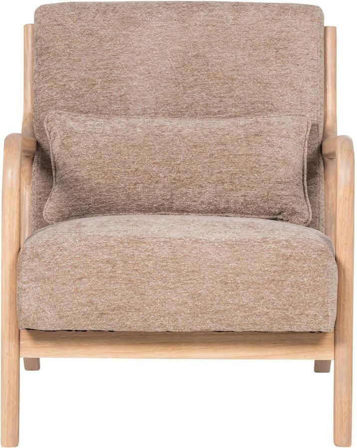 WOOOD Mark Fauteuil Velvet Flesgroen 75x67x82 - Foto 4