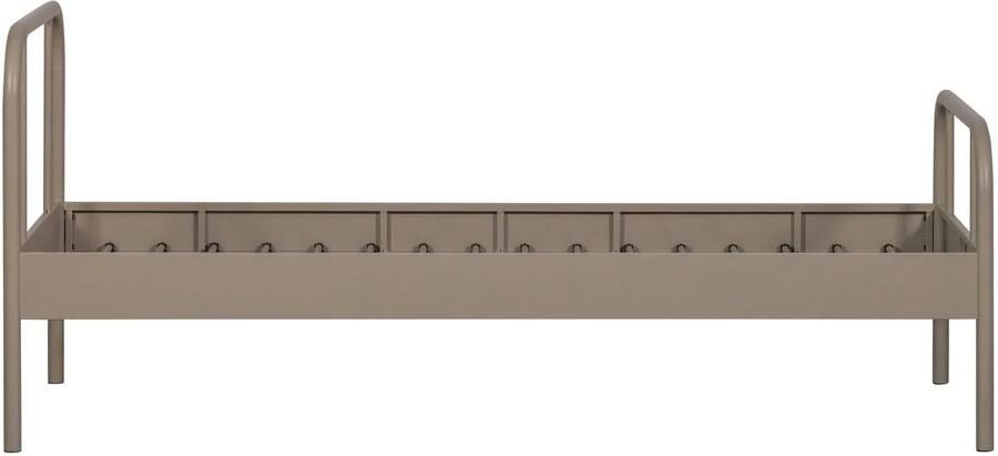 WOOOD Mata 1-Persoonsbed Metaal Zand 90x208x95 - Foto 3