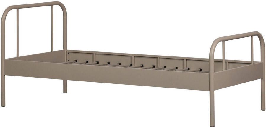 WOOOD Mata 1-Persoonsbed Metaal Zand 90x208x95 - Foto 3