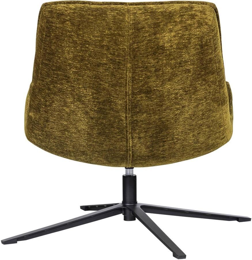 WOOOD Maudi Draaifauteuil Polyester Naturel 84x74x86 - Foto 2