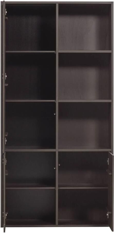 WOOOD Meggy Opbergkast Links Grenen hout Middenbruin 215x108x40 - Foto 3