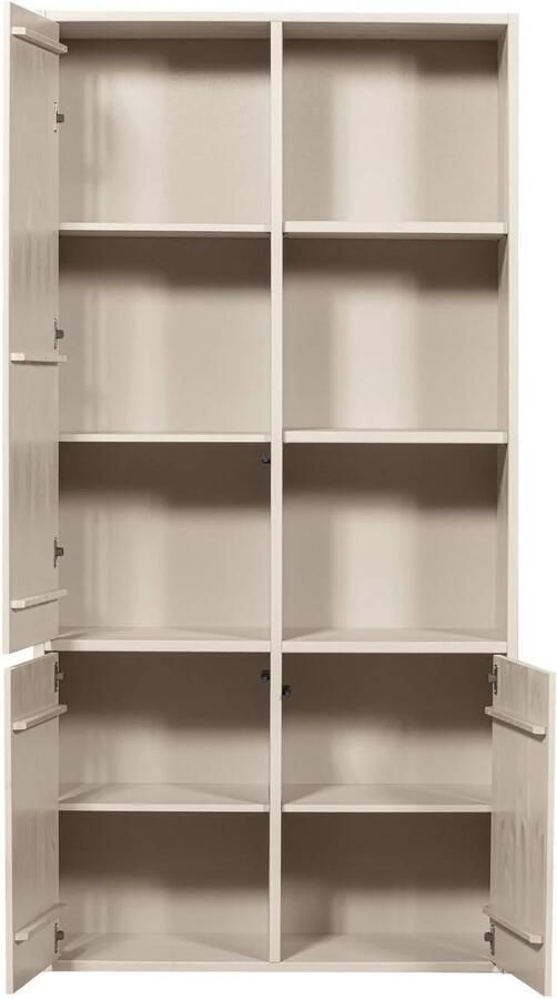 WOOOD opbergkast Merel Grenen (fsc) Dust 221x100x44 cm