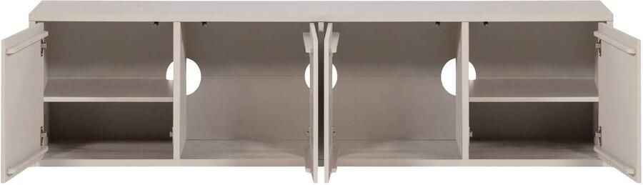 WOOOD Merel Tv Meubel Grenen Dust 49 5x198x39 5 cm - Foto 3