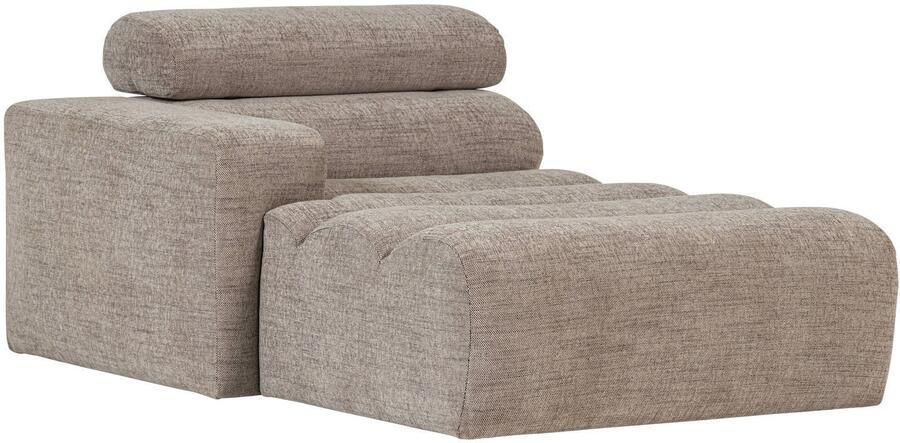 WOOOD Novi Chaise Longue Element Arm Links PES Naturel Melange - Foto 2