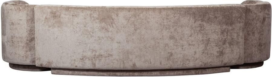 WOOOD Loungebank Combi-Popular: Bank + fauteuil met grof chenille gevoerd breedte 370 cm - Foto 4