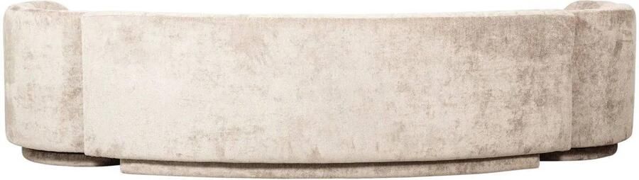 WOOOD Loungebank Combi-Popular: Bank + fauteuil met grof chenille gevoerd breedte 370 cm - Foto 4