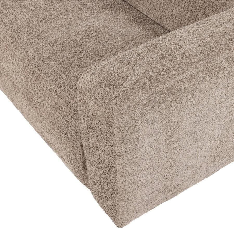 WOOOD Mojo Base 1 5-zits Bank Arm Rechts Velvet Bruin 74x145x97 - Foto 2