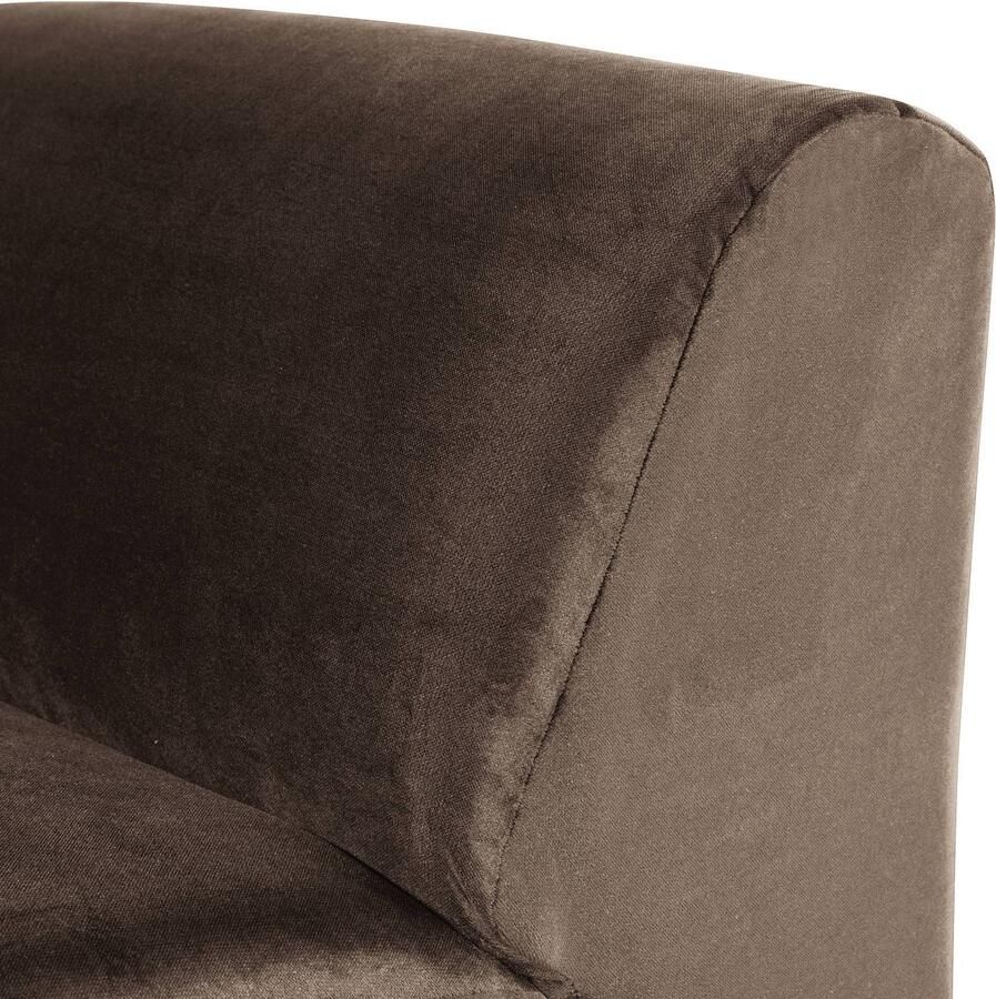 WOOOD Mojo Base 1-zits Bank Velvet Bruin 74x84x97 - Foto 2
